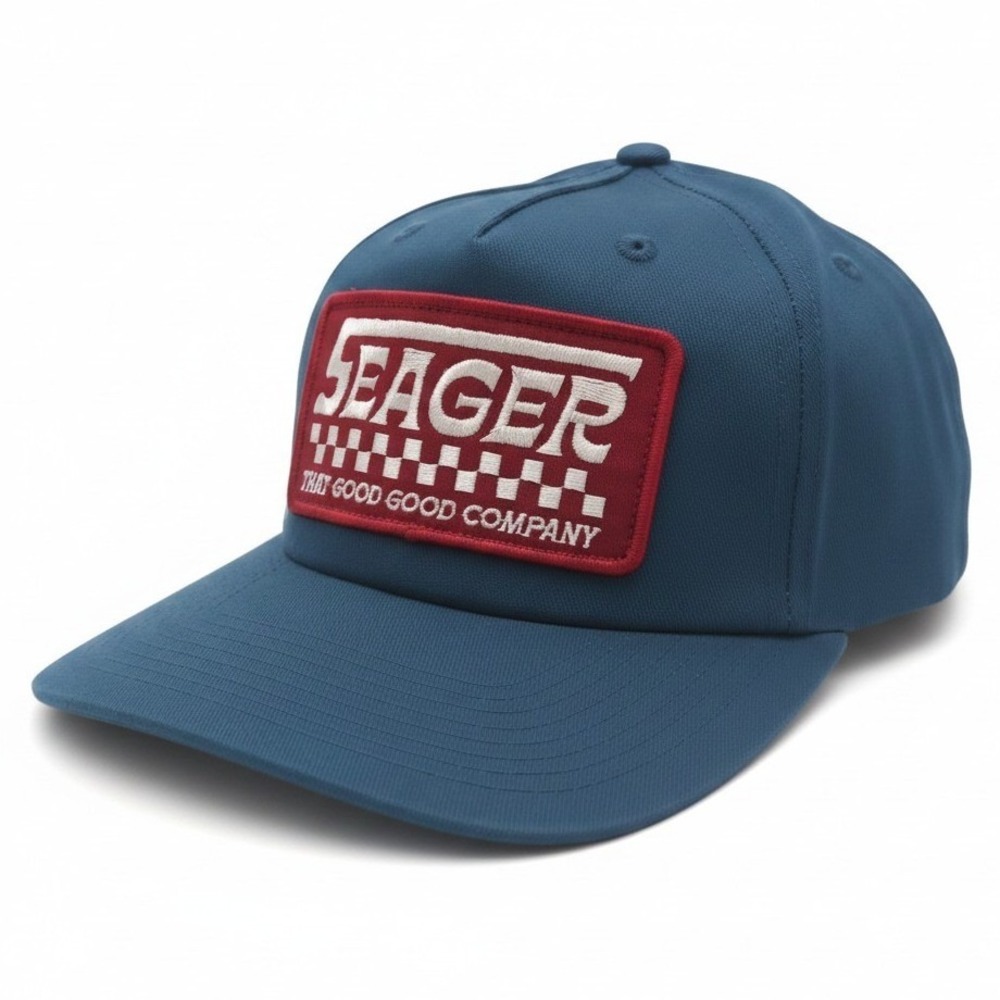 Seager 74 Snapback Hat Navy Blue That Good Good Company Patch Cap MHF2574SNPNVY‎